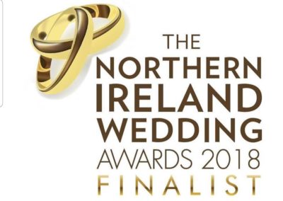 Northern Ireland Wedding Awards Finalist 2018
